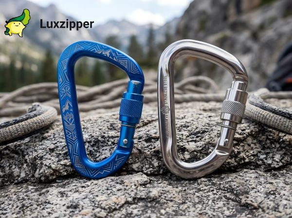 Aluminum vs Stainless Steel Carabiners