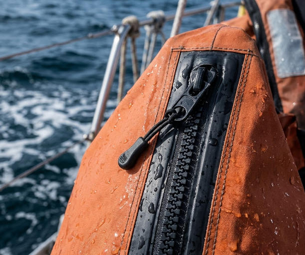 Waterproof Zippers for Marine Equipment