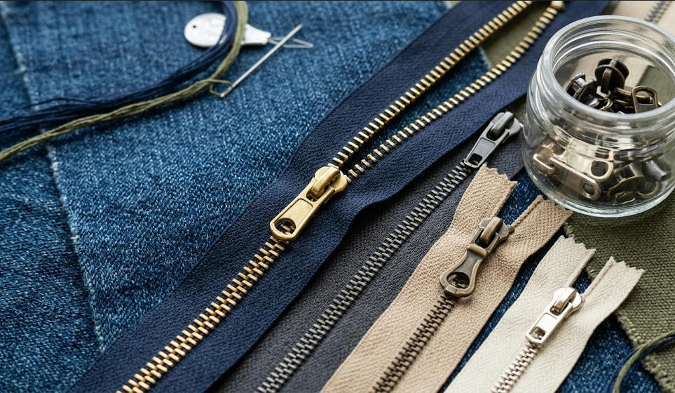 Metal Zippers for cotton Fabrics