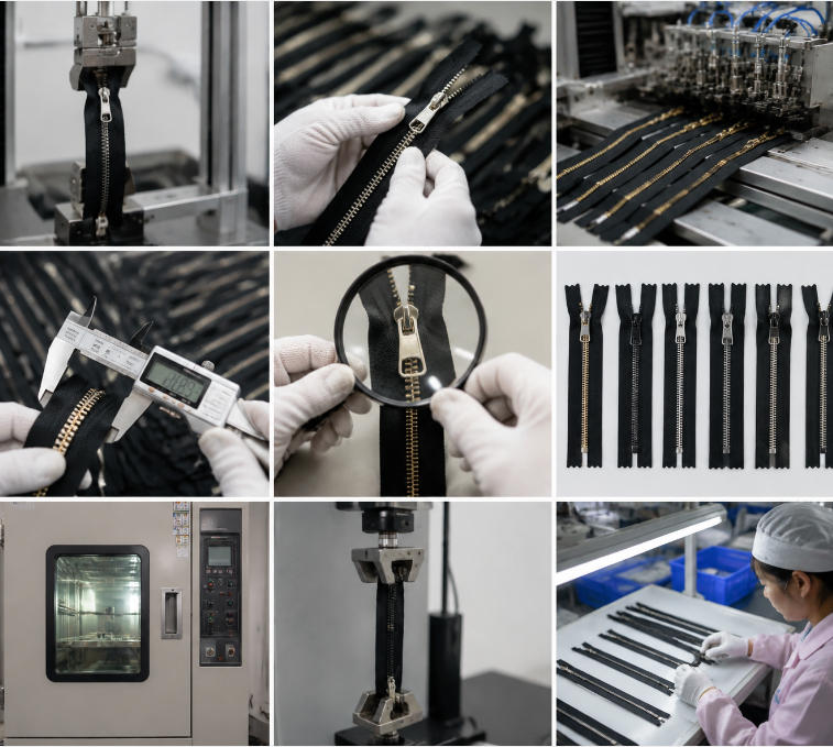 Quality Control in Zipper Manufacturing