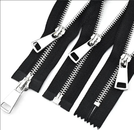 Two-way Zippers