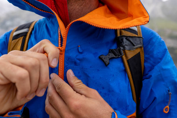 zipper for Hiking raincoat