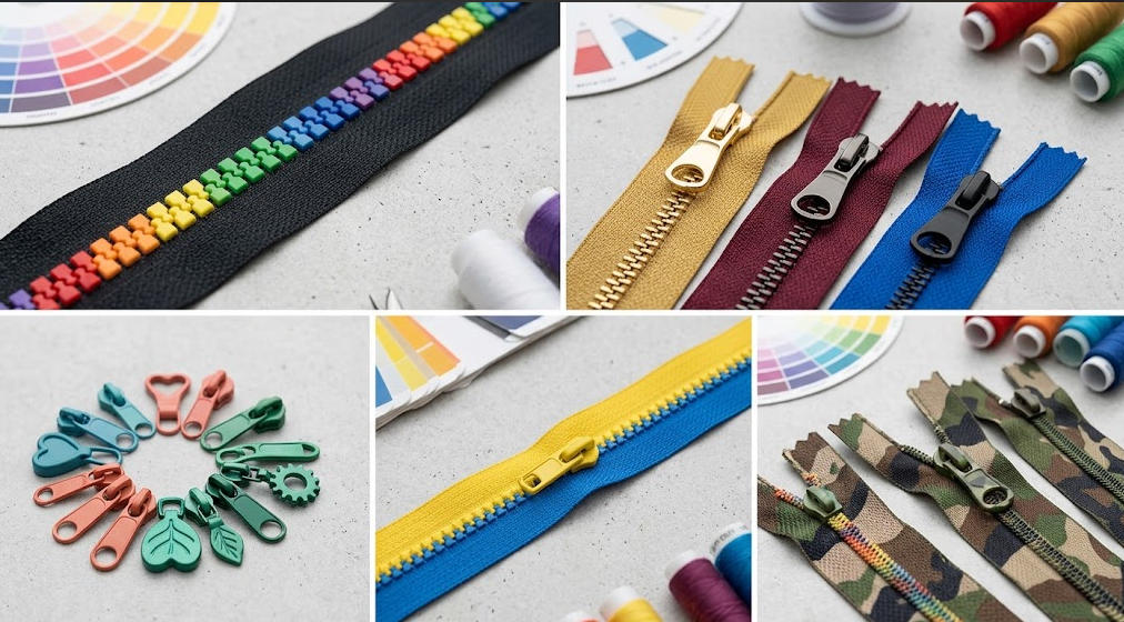 Color Customization in Zipper Design