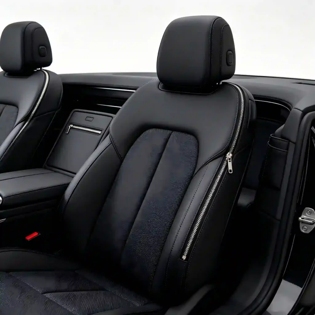 Zipper application in Automobile Interior