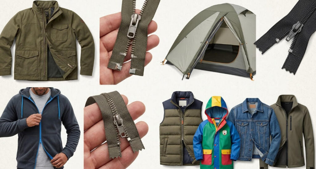 Applications of Open-end Zippers