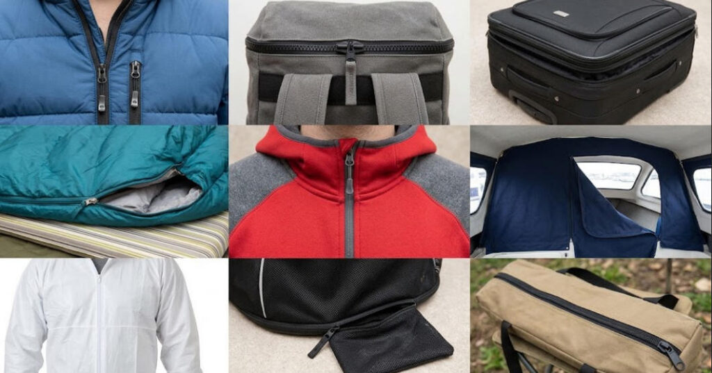 Common Applications of Open-end Zippers