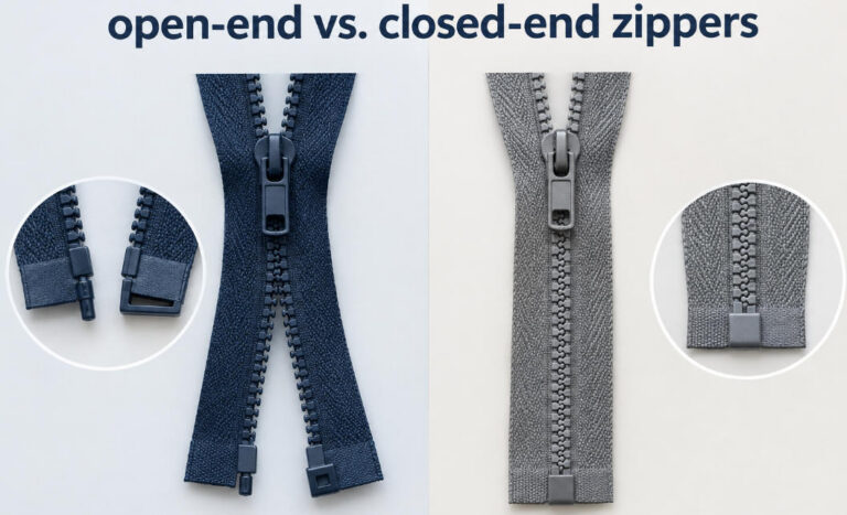 Open-end vs. Closed-end Zippers